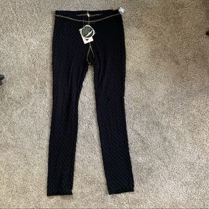 Free People Lace knit leggings